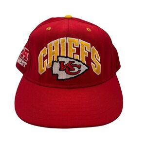 Kansas City Chiefs Football Cap Hat 7 1/4 NFL Proline Annco Vintage USA Made